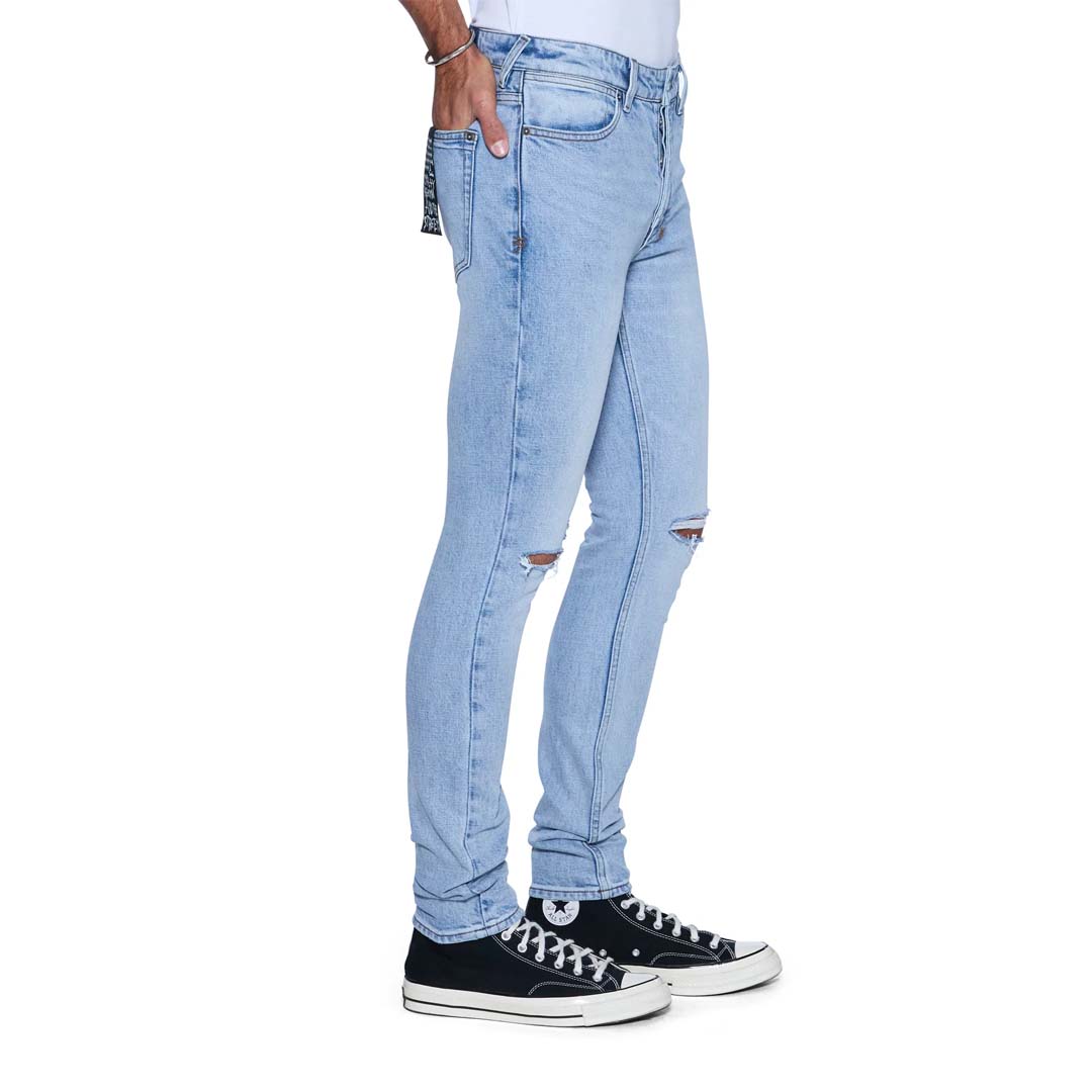 Ksubi Van Winkle Krystal Jeans Light Blue Wash