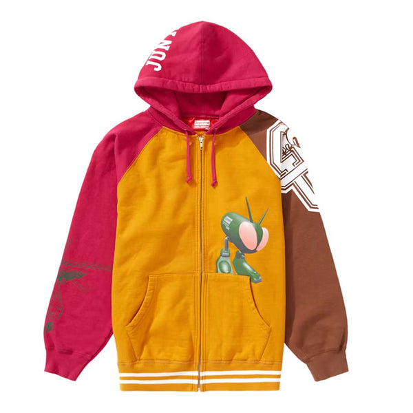 Supreme JUNYA WATANABE CDG MAN Zip Up Hooded Sweatshirt Gold