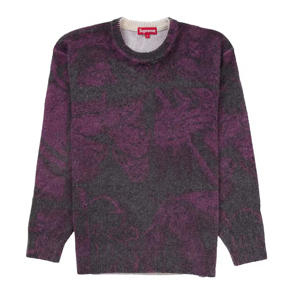 Supreme The Crow Sweater Purple