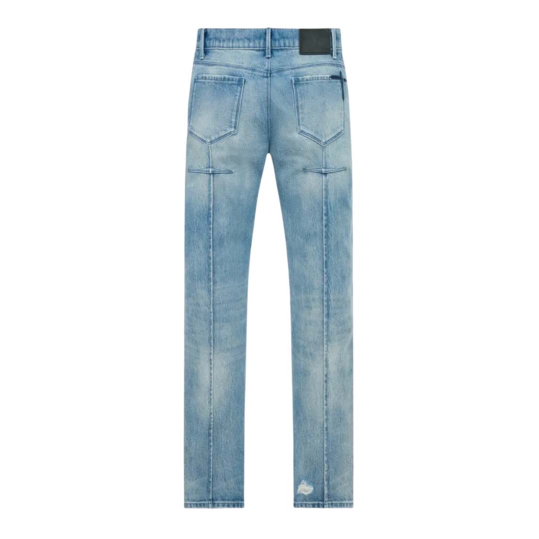 RTA Clayton Pintuck Skinny Jean Ocean Shine