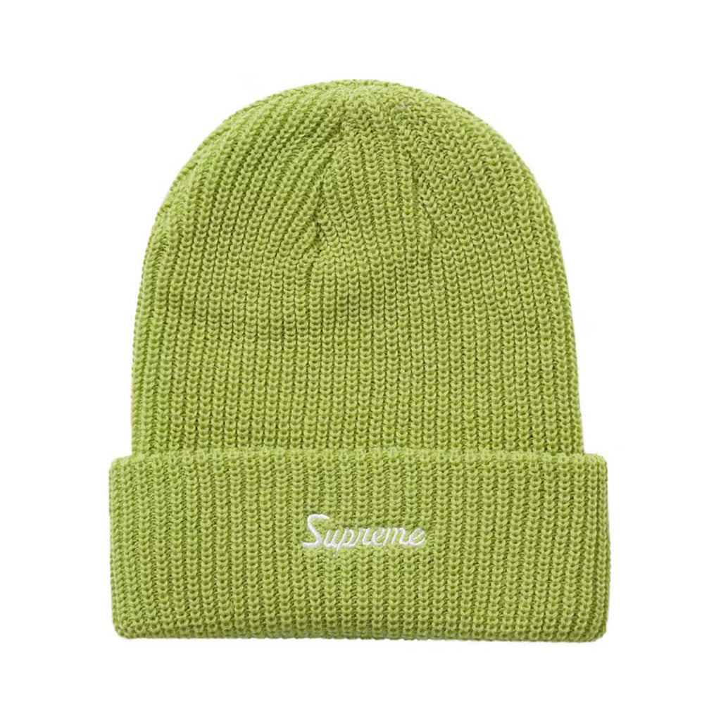 Supreme Loose Gauge Beanie Light Green