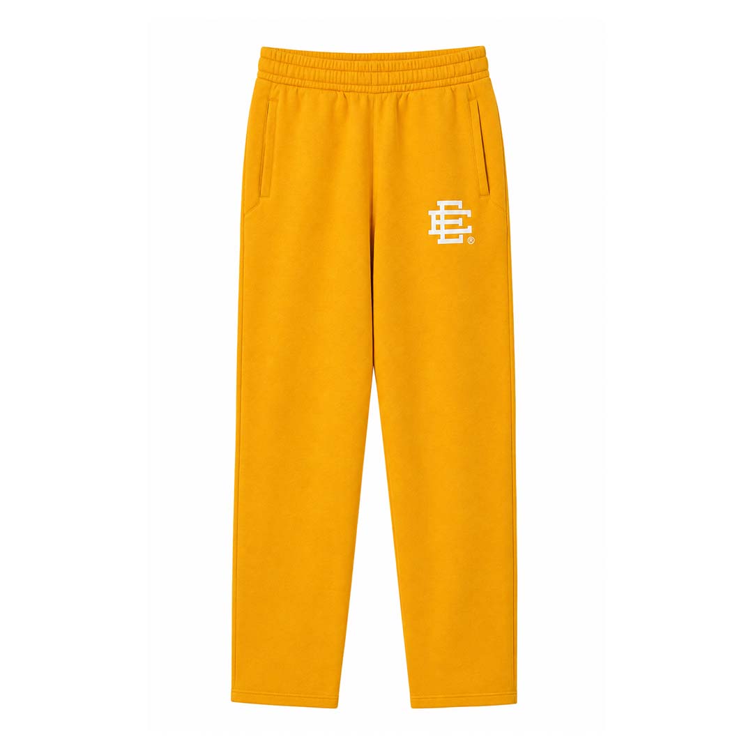 Eric Emanuel EE Basic Core Sweatpants Yellow White