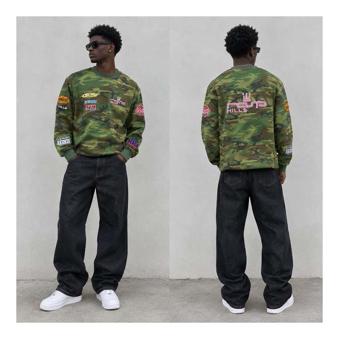 GV Gallery Multi Pass Thermal Embroidered Green Camo