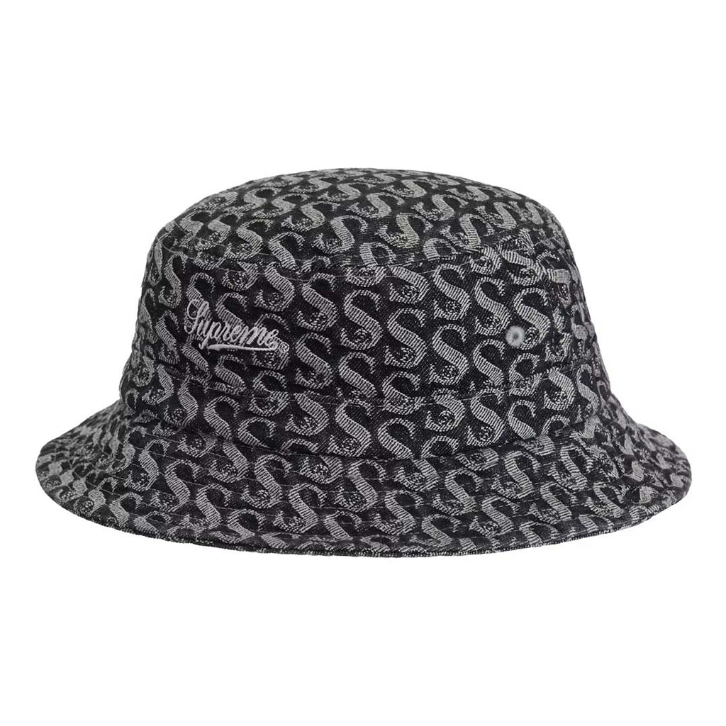 Supreme Monogram Denim Crusher Black