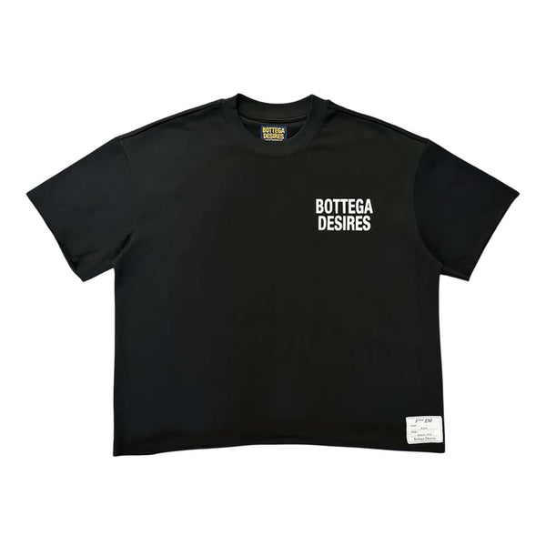 Bottega Desires Fuck Em Black Tee