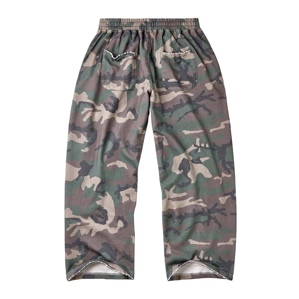 Vale Forever Camo Sweatpants Green Yellow Vale USA