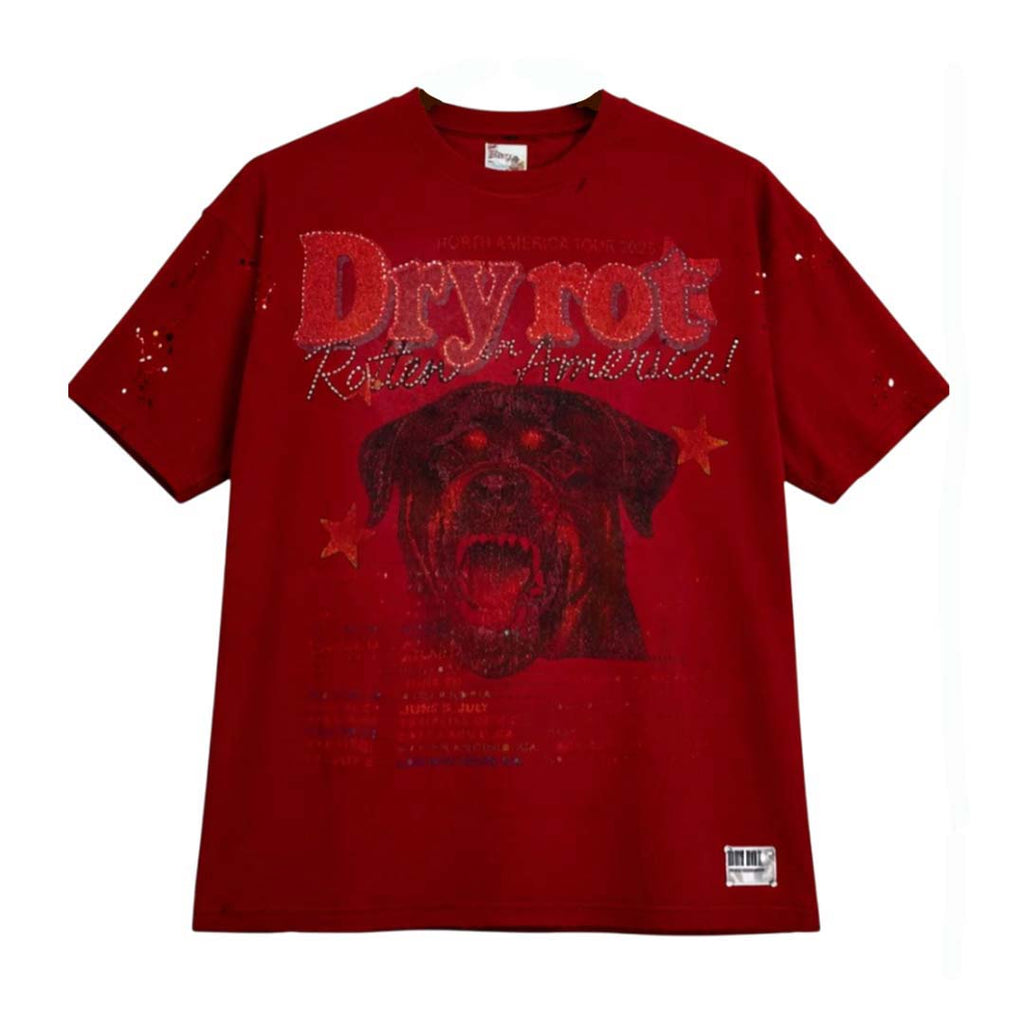 Dry Rot Rotten In America Tour Red Tee