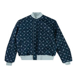 Sinclair Bomber Jacket Reversible Pale Blue