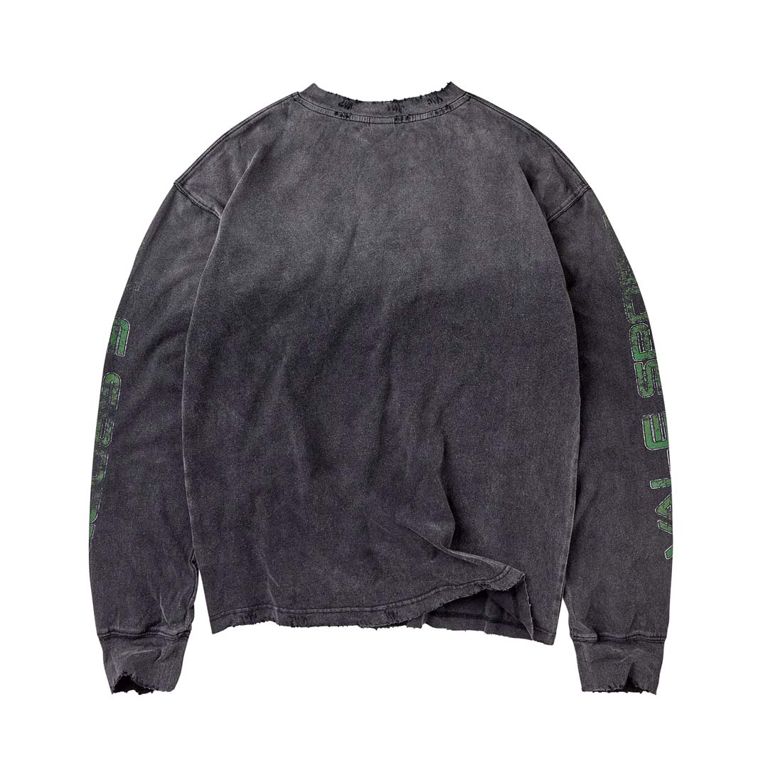 Vale Forever Crusader Long Sleeve Tee Black Green