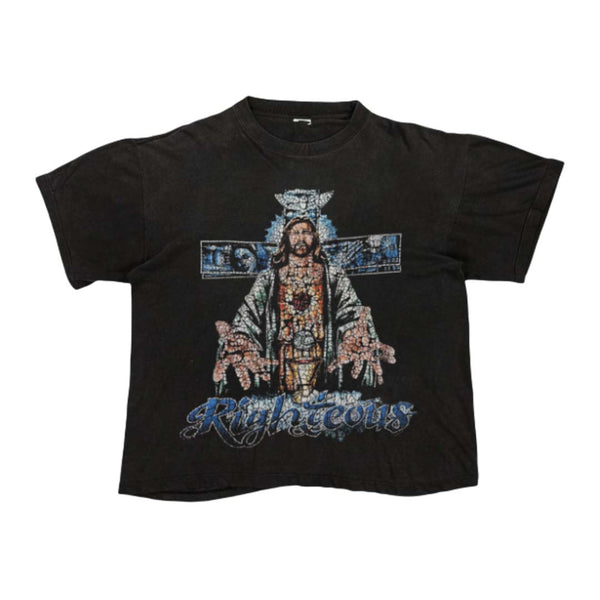 Righteous Stained Glass Black Tee