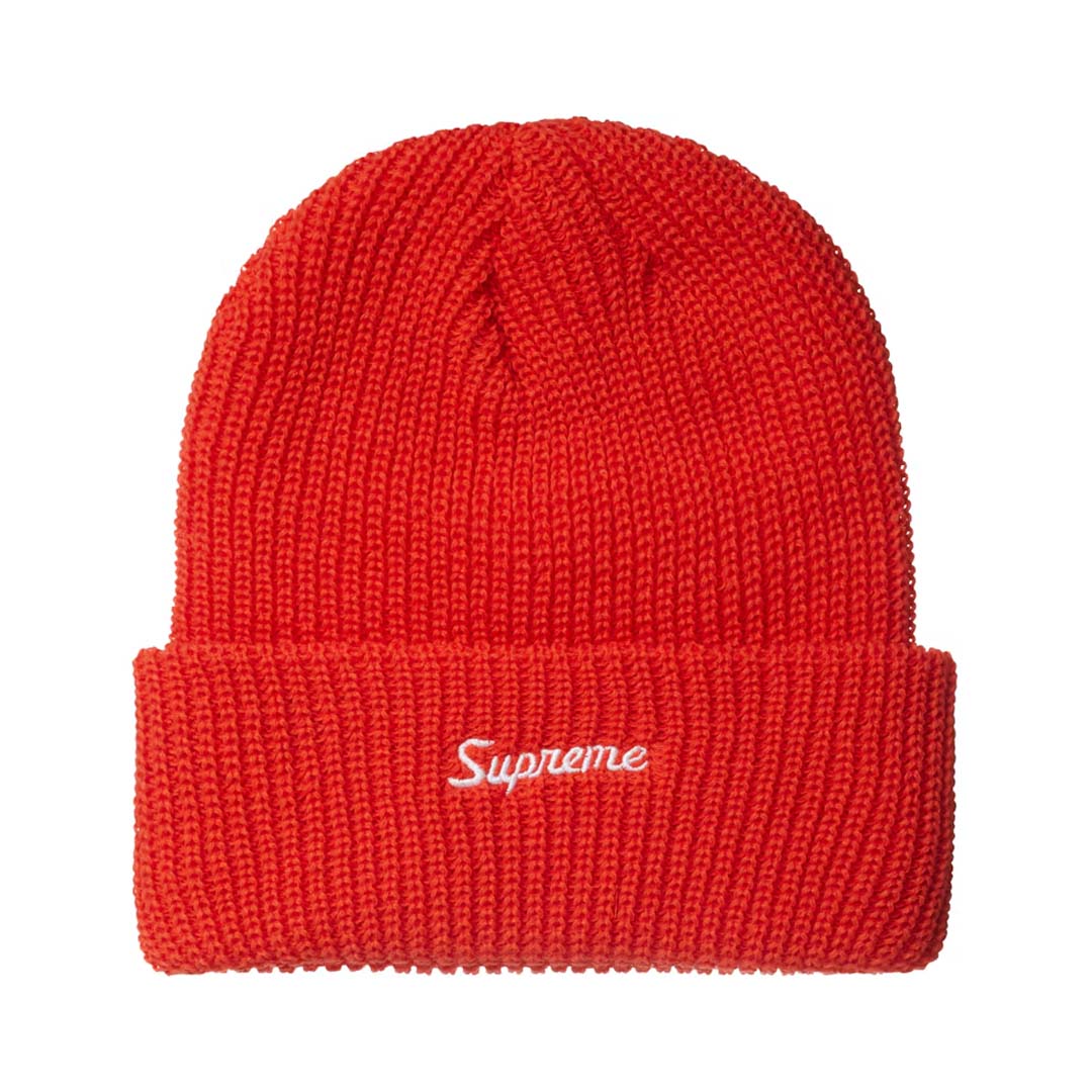Supreme Loose Gauge Beanie Red