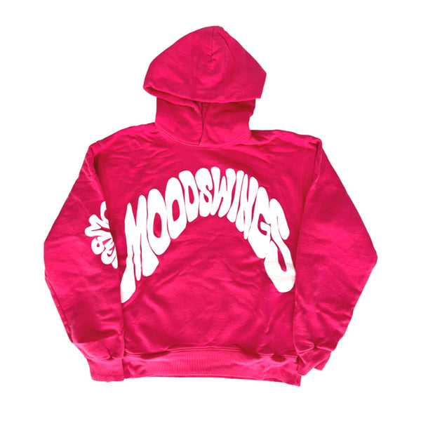 Mood Swings Swirl Pink Hoodie