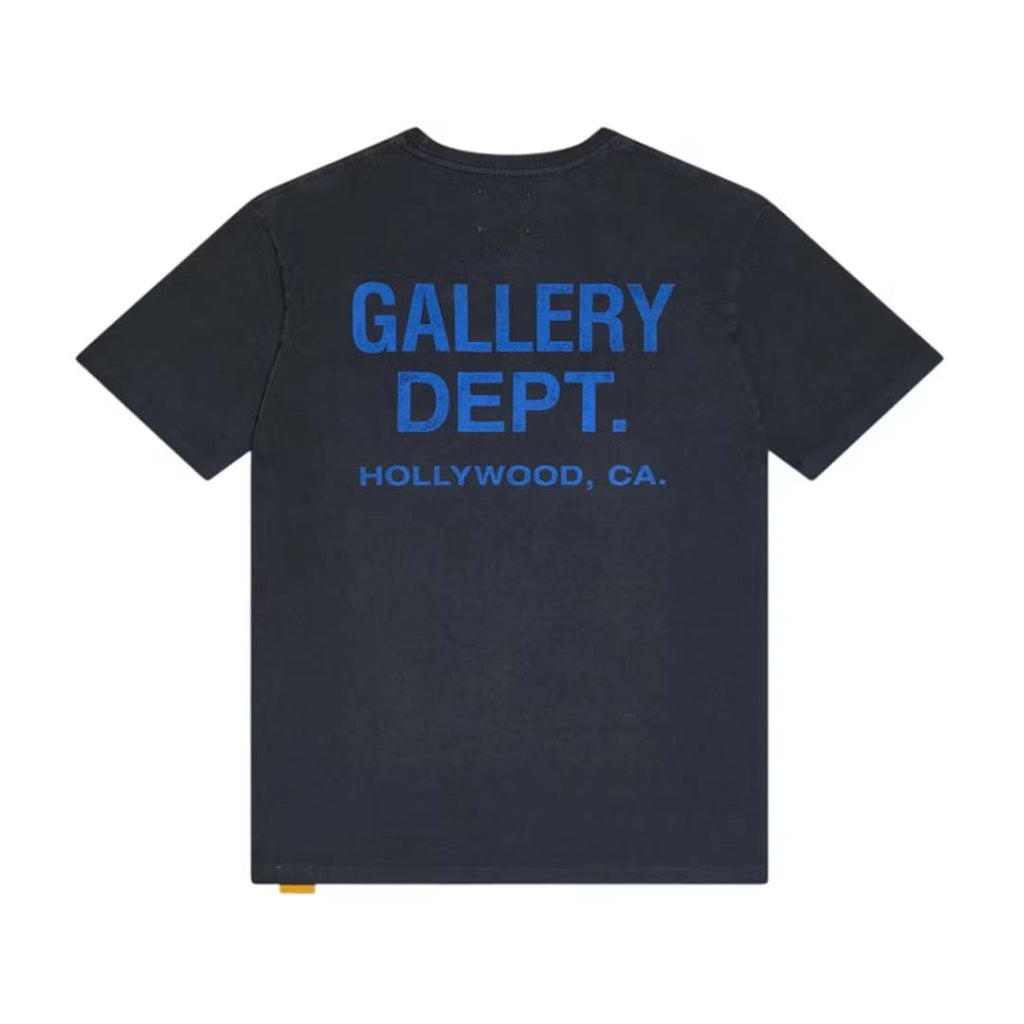 Gallery Dept. Souvenir Tee Washed Black Blue