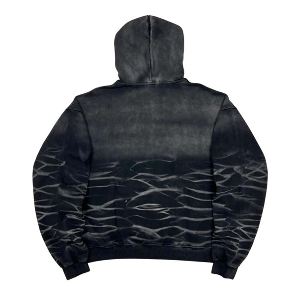 Prestige Eclipse Zip Up Hoodie Faded Black Camo