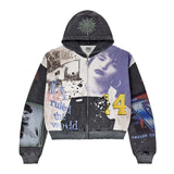 Vale Forever Noise Zip Up Hoodie