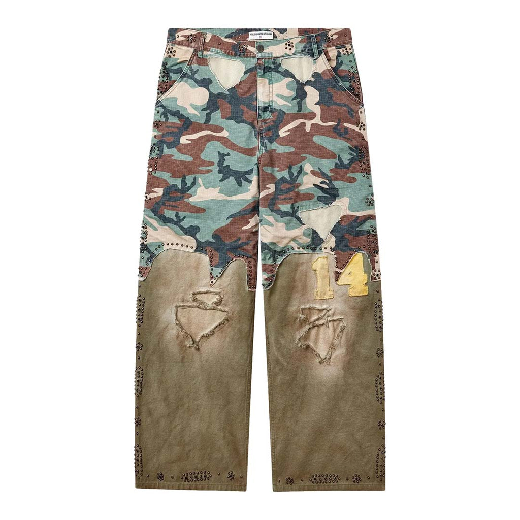 Vale Forever Armor Split Pants Green Camo