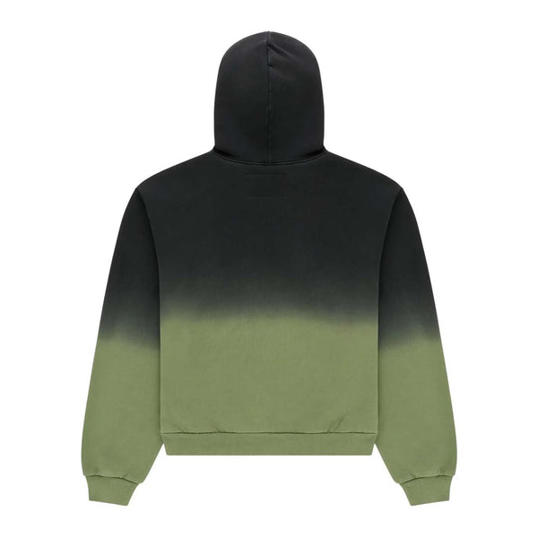 Sp5der Web Ombre Hoodie Black Green