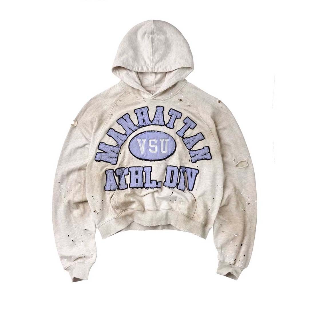 Vale Forever Manhattan VSU Pullover Hoodie Grey Blue
