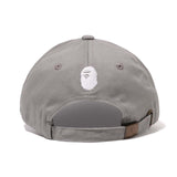 Bape 6 Panel Gray Hat A Bathing Ape