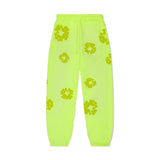 Denim Tears Monochrome Sweatpants Neon Green