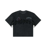 Godspeed Natural Disaster Tee Black Wash