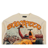 Godspeed F1 Finishline Long Sleeve Tee Bone