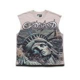 Godspeed Sunken Liberty 2 Sleeveless Slate Grey