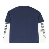 Godspeed Spirit Animal Layered Thermal Tee Navy