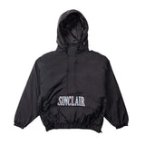 Sinclair Popover Windbreaker Black Iridescent