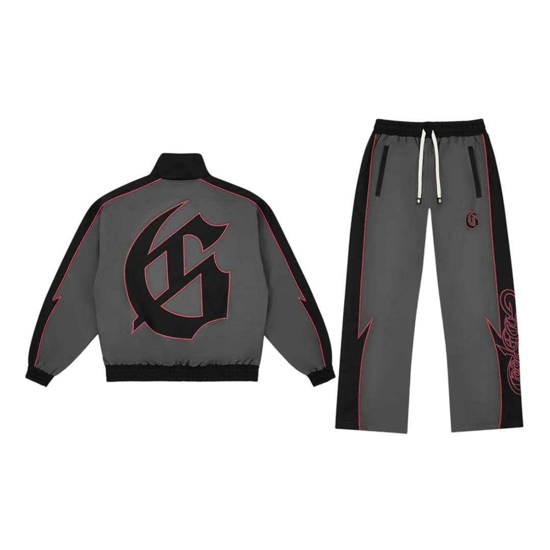 Godspeed GT Tracksuit 3M Grey Black Red