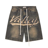Vale Forever Skittles Jean Shorts 'Mid Blue'