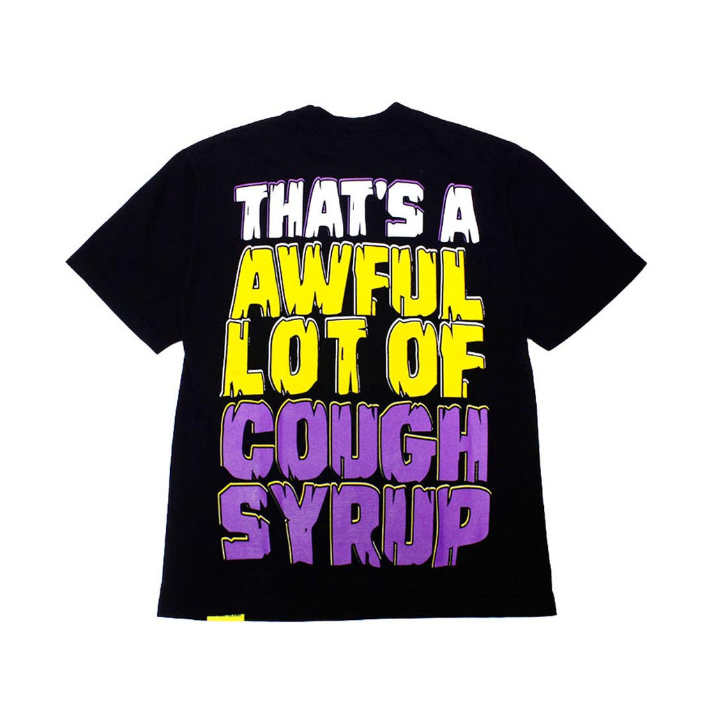 Awful Lot of Cough Syrup Hellraiser Tee Black