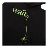 Sp5der Wait Hoodie Black