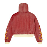 Vale Forever Chimera Zip Up Hoodie 'Red'