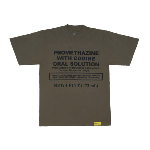 Awful Lot of Cough Syrup Green Promethazine Tee
