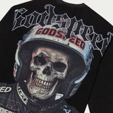 Godspeed Crashout Black Wash Long Sleeve