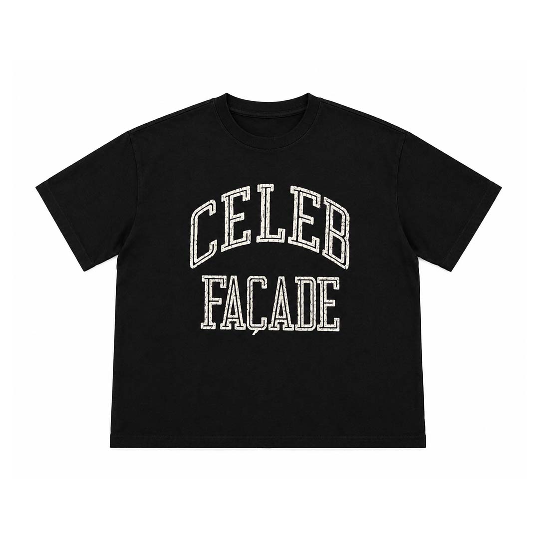 Triple Sevens Celebrity Facade Black Tee