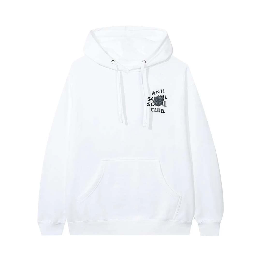 Anti Social Social Club Bat Emoji Hoodie White