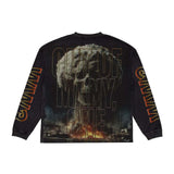 Godspeed Code Red Long Sleeve Tee Black Wash