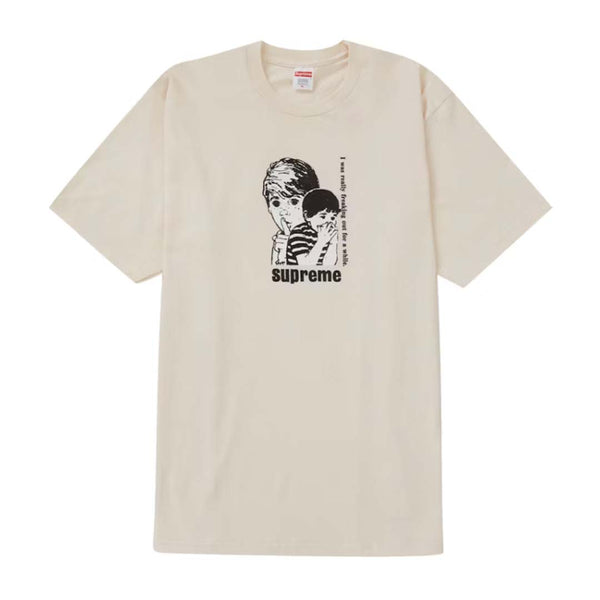 Supreme Freaking Out Tee Natural