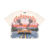 Godspeed Sunset BLVD Tee Cream