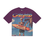 Godspeed Miami Surf Club Tee Purple