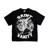 Saint Vanity Griffin Tee Black White