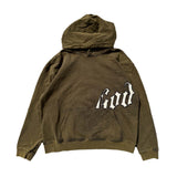 Godspeed Big Logo Olive Green Wash Hoodie