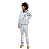 Floor 914 All Star Sweatsuit Hoodie & Sweatpants Heather Grey