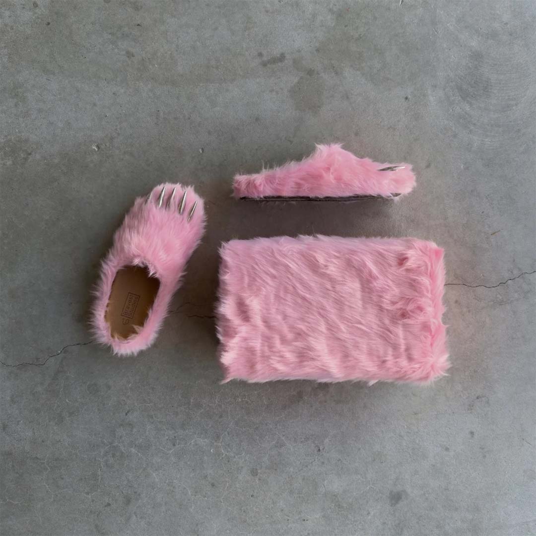 Bravest Studios Bear Claw Mule Pink