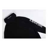 Preowned Chrome Hearts Sleeve Logo Black Hoodie