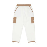 Sinclair Cargo Pocket Fleece Sweatpants Cream
