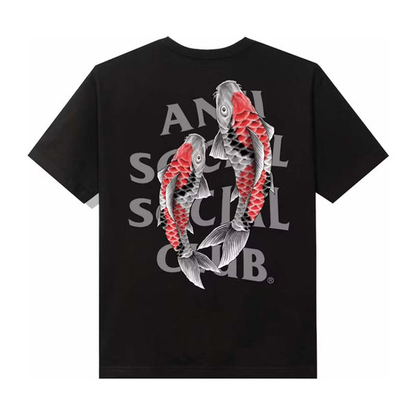 Anti Social Social Club Koi Garden 3M Black Tee