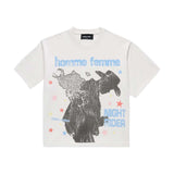 Homme Femme Night Rider Tee White